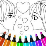 Valentines love coloring book MOD Unlimited Money 18.4.2