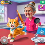 Bad Cat Chaos Prank Gran Sim MOD Unlimited Money 1.20