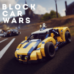 Block Car Wars Brick Car Crash MOD Unlimited Money 100