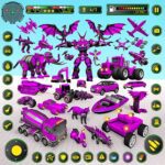Elephant Robot Car Robot Game MOD Unlimited Money 1.87