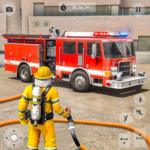 Fire Truck Game Rescue Sim MOD Unlimited Money 1.6