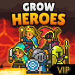 Grow Heroes VIP Idle Rpg MOD Unlimited Money 6.2.1