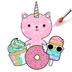 Kawaii Game Coloring Book MOD Unlimited Money 4.3