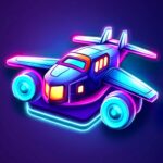Merge Planes Neon Game Idle MOD Unlimited Money 1.0.31
