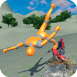 Motorcycle Ragdoll Fall MOD Unlimited Money 1.8.42
