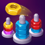 Nuts Bolts Color Sort Game MOD Unlimited Money 0.8