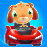 Puppy Cars Kids Racing Game MOD Unlimited Money 1.1.6