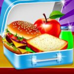 School lunchbox food recipe MOD Unlimited Money 2.3