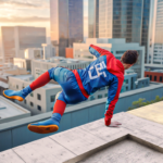 Spider Hero Go Up Parkour Game MOD Unlimited Money VARY