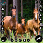 Wild Horse Family Riding Game MOD Unlimited Money 1.39