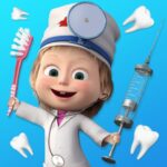 Masha and the Bear Dentist MOD Unlimited Money 1.8.2