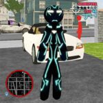 Neon Iron Stickman Rope Hero C MOD Unlimited Money 807.0