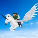 Unicorn Taxi Flying Horse Sim MOD Unlimited Money 1.10
