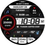 WFP 299 Digital watch face Apk Mod VARY Premium