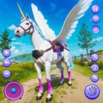 Wild Unicorn Horse Family Sim MOD Unlimited Money 1.25
