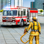 Fire Truck Sim Rescue Games 3D MOD Unlimited Money VARY