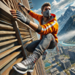 Going up Rooftop 3D Parkour MOD Unlimited Money VARY
