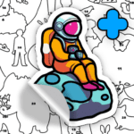 Merge Sticker Playbook 2D MOD Unlimited Money 1.11.6