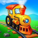 Train Games for Kids station MOD Unlimited Money 12.4.2