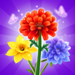 Flower Sort Bloom Puzzle Game MOD Unlimited Money VARY