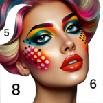 Makeup Color Paint By Number MOD Unlimited Money 1.0.2