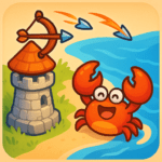 Tower vs Crabs Beach Defense MOD Unlimited Money 1.1