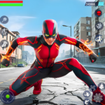 Cyber Rope Hero in Spider Game MOD Unlimited Money 1.2.1