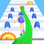 LongHair Girl Runner Hair 3D MOD Unlimited Money 1.6
