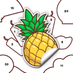 Sticker By Number Puzzle Game MOD Unlimited Money 1.2.7
