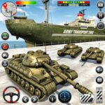 Army Transport Tank Ship Games MOD Unlimited Money 6.8