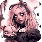 Dark Horror Color by Number MOD Unlimited Money 1.0.212