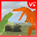 T-Rex Fights Spinosaurus MOD Unlimited Money 0.12
