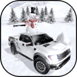 Winter Snow Pickup Truck Drive MOD Unlimited Money 1.21