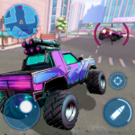 Battle Cars Nitro PvP Shooter MOD Unlimited Money 1.24.125