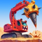 Dinosaur Digger Excavator Game MOD Unlimited Money 1.1.0