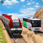 Train Racing 3d- Bus Vs Train MOD Unlimited Money 1.22