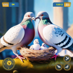 Flying Pigeon Bird simulator MOD Unlimited Money 2.4