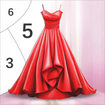 Gown Color by Number Book MOD Unlimited Money 2.0.8 Gown Color by Number Book MOD Unlimited Money 2.0.8