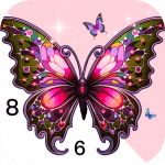 Rose Butterfly Color by Number MOD Unlimited Money 1.0.1 Rose Butterfly Color by Number MOD Unlimited Money 1.0.1