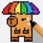 Pixel by Number – Pixel Art MOD Unlimited Money 2.3.3
