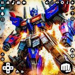 Robot Transform Car Games MOD Unlimited Money 1.14