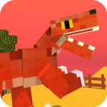Blocky Titan Raptor Assault MOD Unlimited Money 9