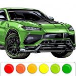 Car Coloring Book – Car Paint MOD Unlimited Money 1.21.