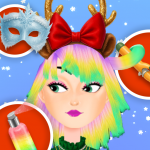 Christmas Hair Stylist MOD Unlimited Money 1.0.5