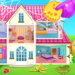 Girl home cleaning fun MOD Unlimited Money 1.3.8