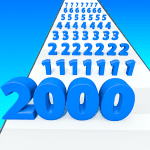 Numbers Run Merge Challenge MOD Unlimited Money 2.1.0