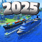 Sea Port Cargo Boat Tycoon MOD Unlimited Money 1.0.256