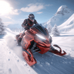 Snowmobile Simulator Snocross MOD Unlimited Money 0.9