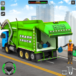 Trash Truck Games Simulator 3D MOD Unlimited Money 7.9