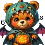 Halloween Color by Numbers MOD Unlimited Money 1.0.1